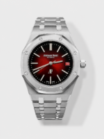 Audemars Piguet Super Clone Royal Oak Extra Thin Watch in Red Dial
