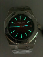 Audemars Piguet Super Clone Royal Oak Extra Thin Watch in Red Dial - Image 10