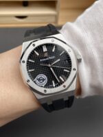 Royal Oak 15510 41mm Black Dial Super Clone Watch - Image 10
