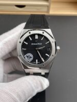 Royal Oak 15510 41mm Black Dial Super Clone Watch - Image 3