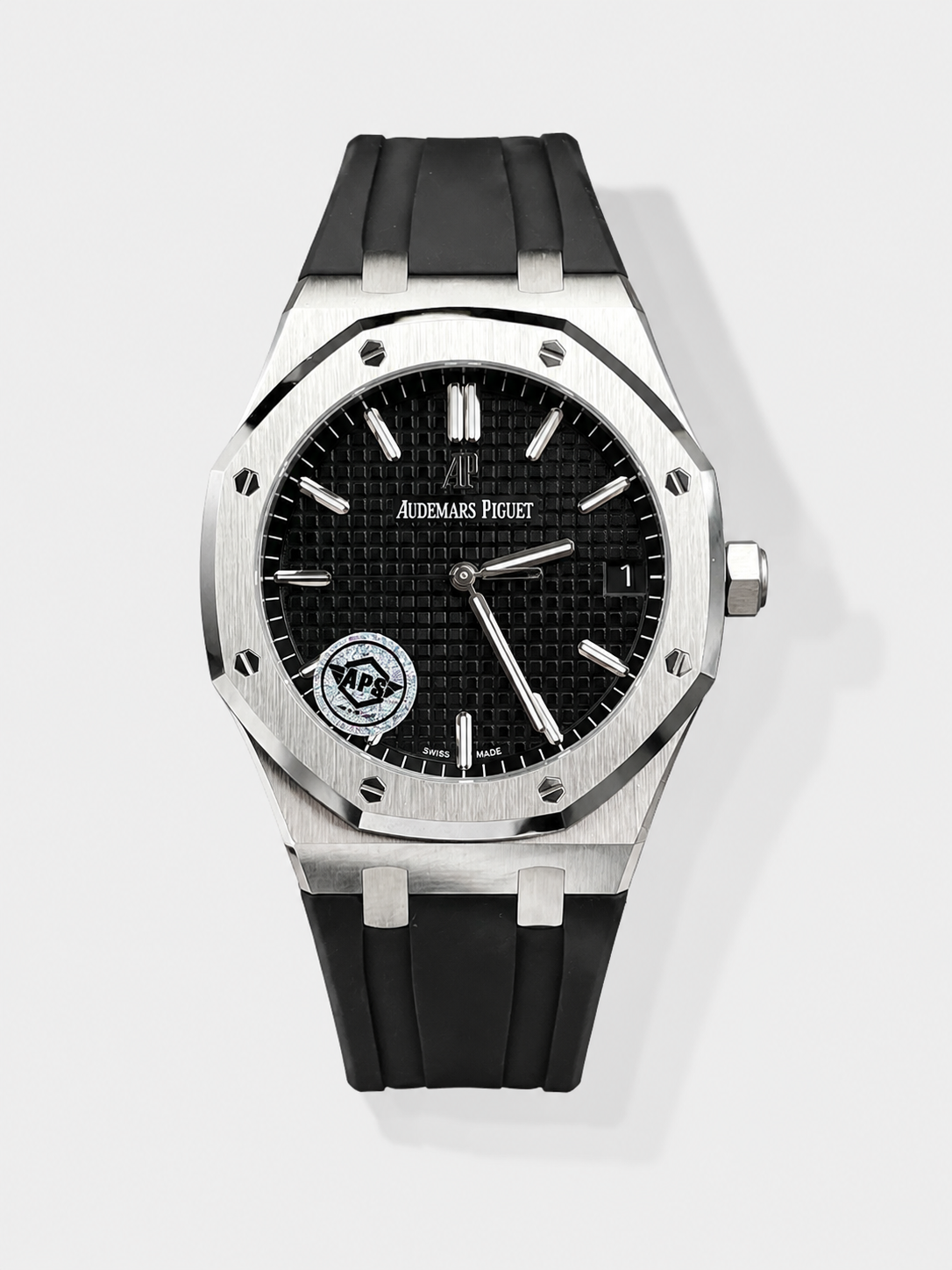 GW-69502B07 product image Royal Oak 15510 41mm Black Dial Super Clone Watch - Image 1