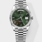 Rolex Day Date Super Clone Green Dial 40MM 188 Grams Swiss Replica watch