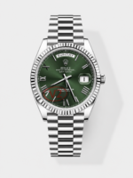 Rolex Day Date Super Clone Green Dial 40MM 188 Grams Swiss Replica watch