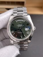 Rolex Day Date Super Clone Green Dial 40MM 188 Grams Swiss Replica watch - Image 3