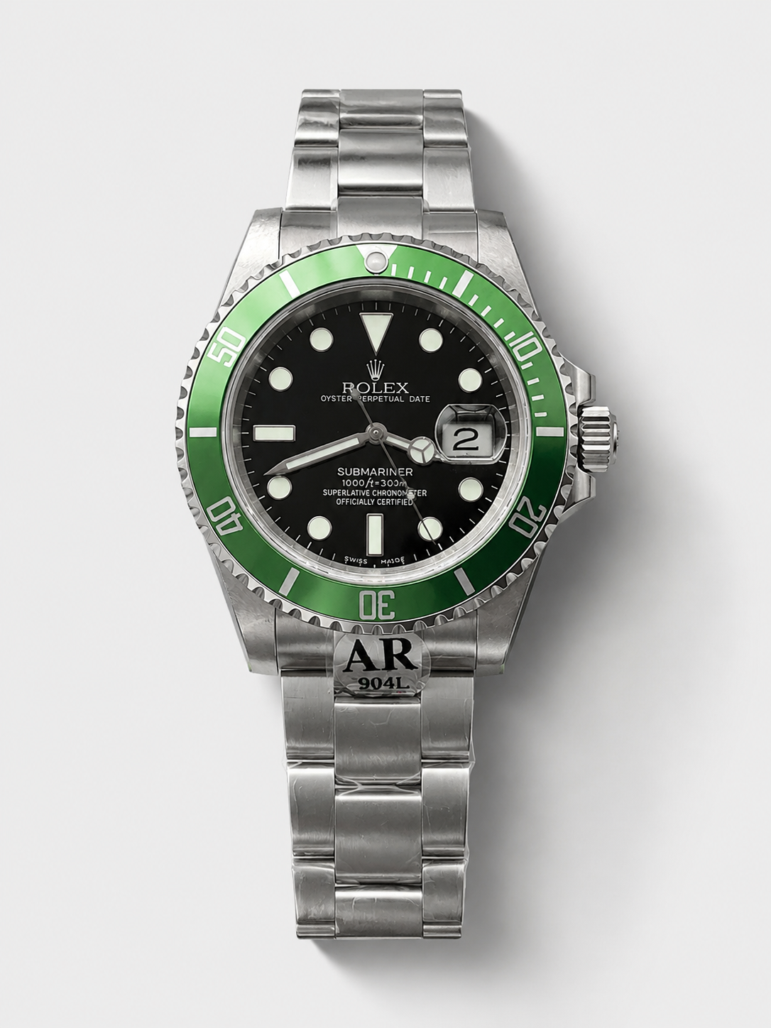 GW-6B146717 product image Rolex Submariner 50th Anniversary “Kermit” Swiss Replica Watch 904L Steel Casing - Image 1