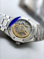 Royal Oak 15510 Blue Dial FREE SPRUNG MVMNT Super Clone Watch - Image 7