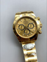 Rolex Cosmograph Daytona M126518 Yellow Gold Casing and Gold Dial Original Cal.4131 Movement - Image 4