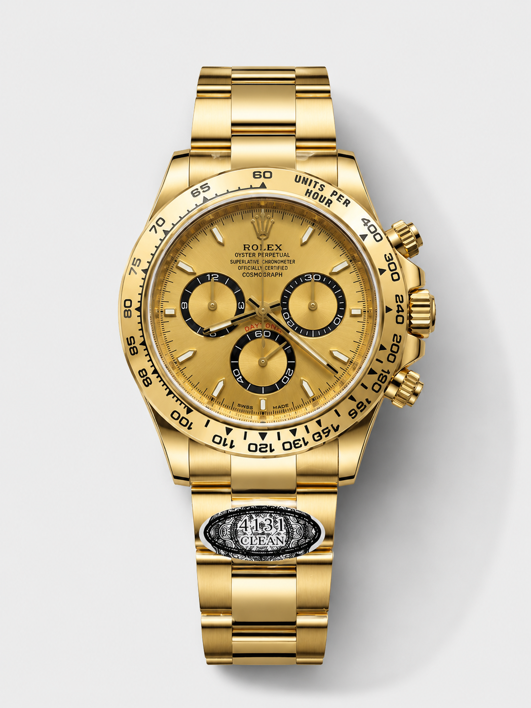 GW-6EA4820B product image Rolex Cosmograph Daytona M126518 Yellow Gold Casing and Gold Dial Original Cal.4131 Movement - Image 1