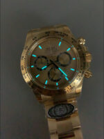 Rolex Cosmograph Daytona M126518 Yellow Gold Casing and Gold Dial Original Cal.4131 Movement - Image 12