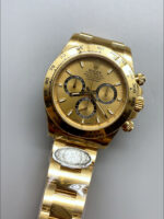 Rolex Cosmograph Daytona M126518 Yellow Gold Casing and Gold Dial Original Cal.4131 Movement - Image 3