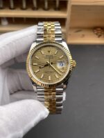 Rolex Datejust M126333 41MM ETA3235 72 Hours Power Fluted Dial Jubilee 1:1 Mirror Replica Yellow Gold 904L Steel - Image 2