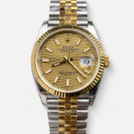 Rolex Datejust M126333 41MM ETA3235 72 Hours Power Fluted Dial Jubilee 1:1 Mirror Replica Yellow Gold 904L Steel