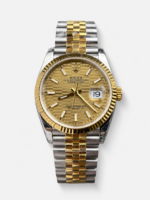 Rolex Datejust M126333 41MM ETA3235 72 Hours Power Fluted Dial Jubilee 1:1 Mirror Replica Yellow Gold 904L Steel