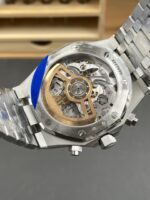 Audemars Piguet Super Clone oyal Oak Chronograph 26240BC Frosted Blue Dial Watch - Image 5