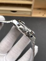 Audemars Piguet Super Clone oyal Oak Chronograph 26240BC Frosted Blue Dial Watch - Image 6
