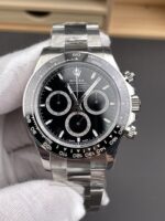Rolex Cosmograph Daytona 116500LN Black Dial Original Cal.4130 Movement – Ultimate 904L Steel Watch - Image 2