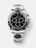 Rolex Cosmograph Daytona 116500LN Black Dial Original Cal.4130 Movement – Ultimate 904L Steel Watch
