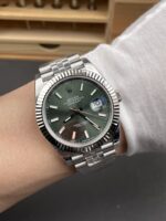 Rolex Datejust 126334 41MM Cal.3135 72 Hours Power Green Dial 1:1 Mirror Replica in 904L - Image 10