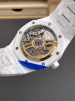 Audemars Piguet Royal Oak 15500 White Ceramic Super Clone Replica Watch - Image 5