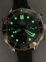 Omega Seamaster Co-Axial Master Chronograph Two Tone Black Dial 44MM 1:1 Mirror Replica - Image 9