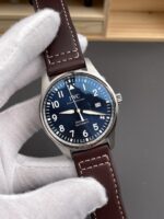 IWC Pilot’s MARK XVIII IW327010 Steel Blue Dial Le Petit Prince 904L Steel 1:1 Mirror Replica - Image 4