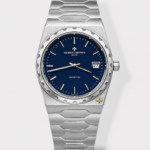 Vacheron Constantin Historiques 222 Super Clone 37MM Steel Casing Watch in Blue Dial