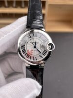 Ballon De Cartier Swiss Automatic 1:1 Mirror Quality 33MM in White Dial - Image 2
