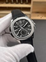 Patek Philippe Super Clone Aquanaut 5164 Stainless Steel Swiss Replica Watch - Image 4