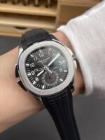 Patek Philippe Super Clone Aquanaut 5164 Stainless Steel Swiss Replica Watch - Image 10