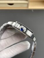 Cartier Santos De Cartier 904L Steel White Dial Super Clone Replica 40MM Watch - Image 6