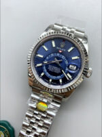 Rolex Sky-Dweller REF# M336934 Blue Dial Watch in 904L Steel Case 1:1 Mirror Replica - Image 4