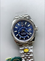Rolex Sky-Dweller REF# M336934 Blue Dial Watch in 904L Steel Case 1:1 Mirror Replica - Image 3