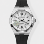 Vacheron Constantin Overseas 1:1 Mirror Swiss Replica Watch in White Dial – Rubber Strap