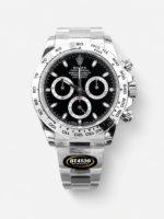Rolex Cosmograph Daytona 116520 Black Dial Original Cal.4130 Movement – Ultimate 904L Steel Watch