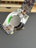 Rolex Super Clone Datejust ETA 3235 Movement 41MM Two Tone Rose Gold Plating Roman Dial Watch - Image 5