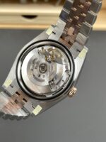 Rolex Super Clone Datejust ETA 3235 Movement 41MM Two Tone Rose Gold Plating Roman Dial Watch - Image 6