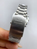 Omega Speedmaster Racing 904L Steel Chronograph 1:1 Mirror Replica in White Dial - Image 9