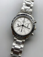 Omega Speedmaster Racing 904L Steel Chronograph 1:1 Mirror Replica in White Dial - Image 4