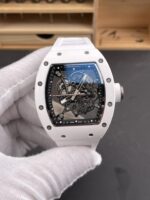 Richard Mille RM055 White Ceramic Real Vaucher Movement Super Clone Watch - Image 3