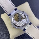 Patek Philippe Nautilus 5712R 1:1 Quality Swiss Replica Watch in Blue Dial Blue Strap - Image 3