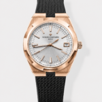 Vacheron Constantin Super Clone Overseas Edition Rose Gold Casing Rubber Strap