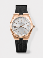 Vacheron Constantin Super Clone Overseas Edition Rose Gold Casing Rubber Strap
