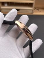 Vacheron Constantin Super Clone Overseas Edition Rose Gold Casing Rubber Strap - Image 7