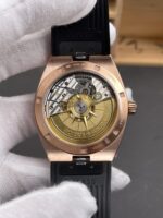 Vacheron Constantin Super Clone Overseas Edition Rose Gold Casing Rubber Strap - Image 5