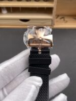 Vacheron Constantin Super Clone Overseas Edition Rose Gold Casing Rubber Strap - Image 9