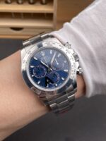 Rolex Cosmograph Daytona M116509 Original Cal.4130 Movement – 904L Steel Watch in Blue Dial - Image 9