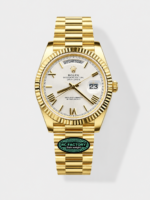 Rolex Day Date Presidential 18K Rose Gold Watch 40MM – Steel Dial 1:1 Mirror Quality (212g)