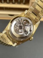 Rolex Day Date Presidential 18K Rose Gold Watch 40MM – Steel Dial 1:1 Mirror Quality (212g) - Image 5