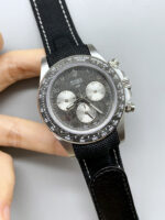 Rolex Daytona Super Clone DiW Exceptional-1 Stainless Steel Watch in Black Carbon Dial 1:1 Mirror Replica Watch - Image 3