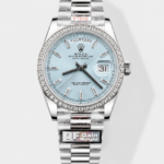 Rolex Day Date Presidential M228396TBR-0002 904L 40MM – Ice Blue Dial 1:1 Mirror Quality Watch